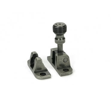 From The Anvil 46615 Beehive Brighton Sash Fastener (Radiused) - Pewter