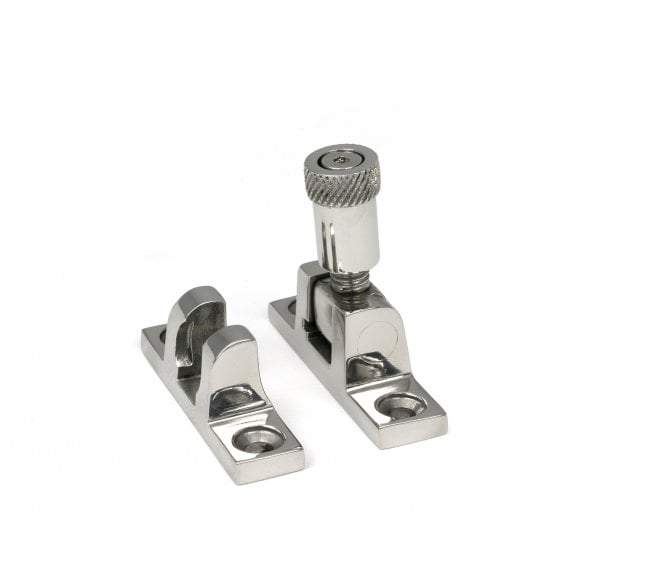 From The Anvil 46622 Polished Stainless Steel (Grade 316) Brompton Brighton Fastener - Narrow (Square)