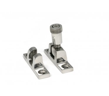 From The Anvil 46622 Polished Stainless Steel (Grade 316) Brompton Brighton Fastener - Narrow (Square)