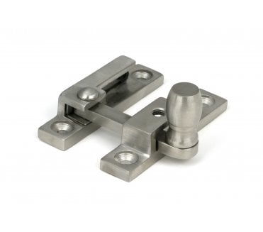 From The Anvil 46634 Satin Stainless Steel (Grade 316) Mushroom Quadrant Fastener - Narrow
