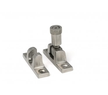 From The Anvil 46635 Satin Stainless Steel (Grade 316) Brompton Brighton Fastener - Narrow (Square)