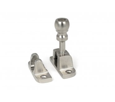 From The Anvil 46642 Satin Stainless Steel (Grade 316) Mushroom Brighton Fastener (Radiused)