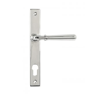 From The Anvil 47072 (Grade 316) Newbury Slimline Lever Espag. Lock Set - Polished Stainless Steel