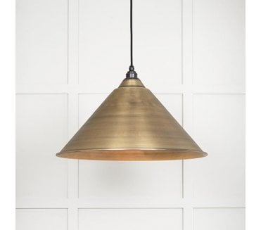From The Anvil 49499 Hockley Light Pendant - Aged Brass