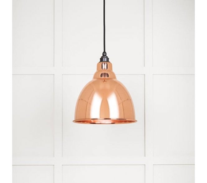 From The Anvil 49500S Brindley Light Pendant - Smooth Copper