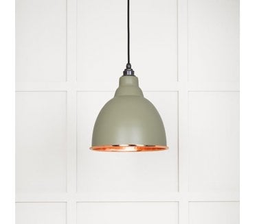 From The Anvil 49500TU Brindley Light Pendant - Tump & Hammered Copper