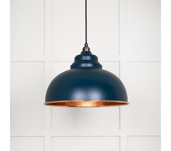 From The Anvil 49501DU Harborne Light Pendant - Dusk & Hammered Copper