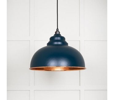 From The Anvil 49501DU Harborne Light Pendant - Dusk & Hammered Copper