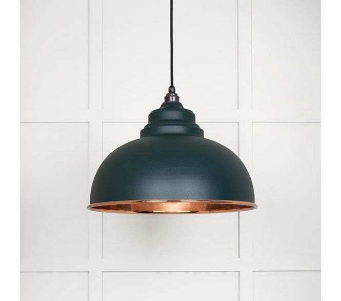 From The Anvil 49501SDI Harborne Light Pendant - Dingle & Smooth Copper