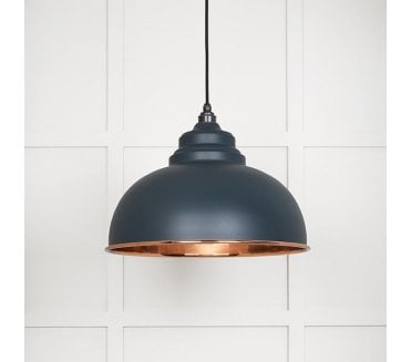 From The Anvil 49501SSO Harborne Light Pendant - Soot & Smooth Copper