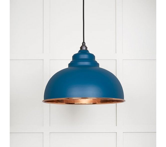 From The Anvil 49501SU Harborne Light Pendant - Upstream & Smooth Copper