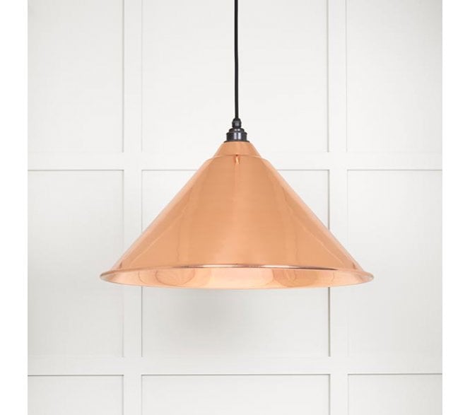 From The Anvil 49503S Hockley Light Pendant - Smooth Copper