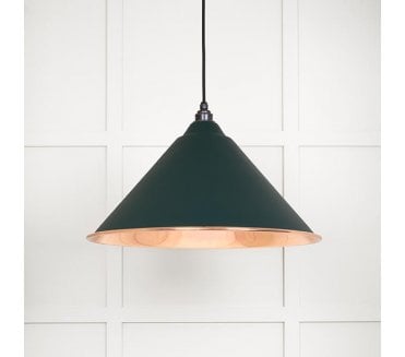 From The Anvil 49503SDI Hockley Light Pendant - Dingle & Smooth Copper