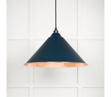 From The Anvil 49503SDU Hockley Light Pendant - Dusk & Smooth Copper