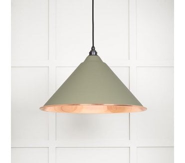 From The Anvil 49503STU Hockley Light Pendant - Tump & Smooth Copper