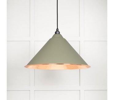 From The Anvil 49503TU Hockley Light Pendant - Tump & Hammered Copper