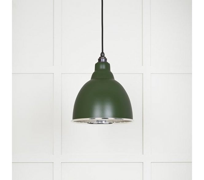 From The Anvil 49504H Brindley Light Pendant - Heath & Smooth Nickel