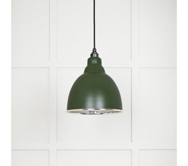 From The Anvil 49504H Brindley Light Pendant - Heath & Smooth Nickel