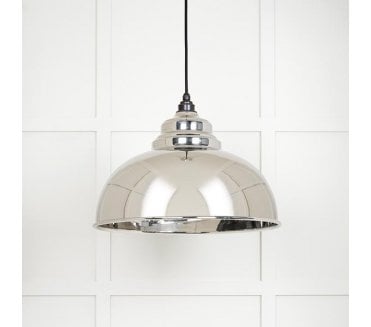From The Anvil 49505 Harbourne Light Pendant Nickel - Smooth Nickel