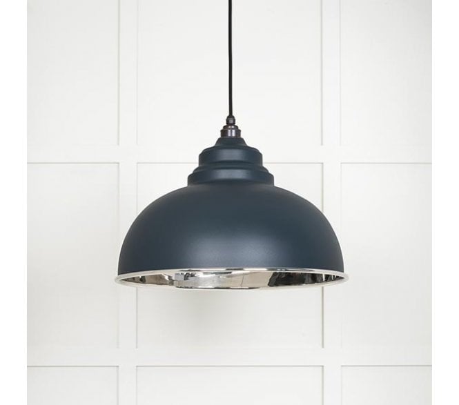 From The Anvil 49505SO Harborne Light Pendant - Soot & Smooth Nickel