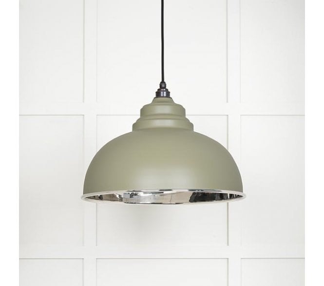 From The Anvil 49505TU Harborne Light Pendant - Tump & Smooth Nickel