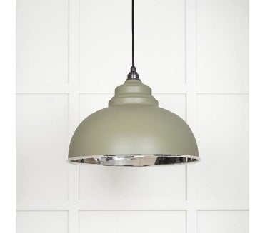 From The Anvil 49505TU Harborne Light Pendant - Tump & Smooth Nickel