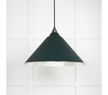 From The Anvil 49506DI Hockley Light Pendant - Dingle & Smooth Nickel