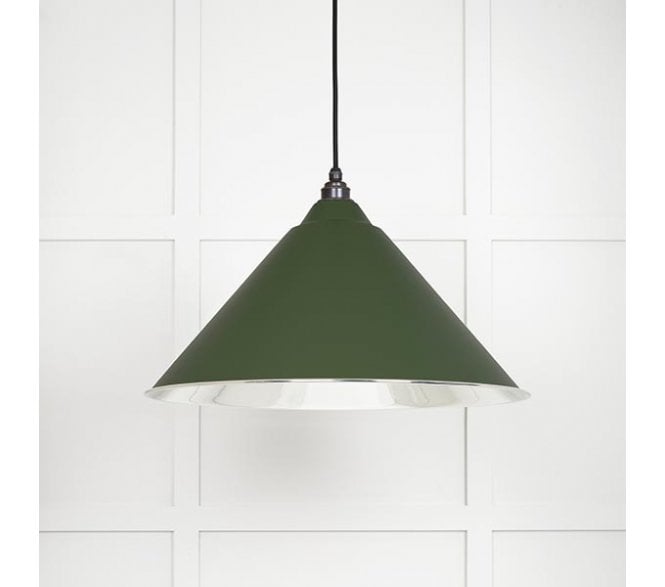From The Anvil 49506H Hockley Light Pendant - Heath & Smooth Nickel