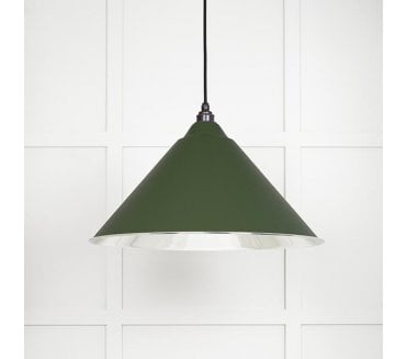 From The Anvil 49506H Hockley Light Pendant - Heath & Smooth Nickel