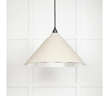 From The Anvil 49506TE Hockley Light Pendant - Teasel & Smooth Nickel