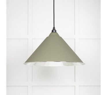 From The Anvil 49506TU Hockley Light Pendant - Tump & Smooth Nickel
