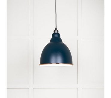 From The Anvil 49507DU Brindley Light Pendant - Dusk & White Gloss