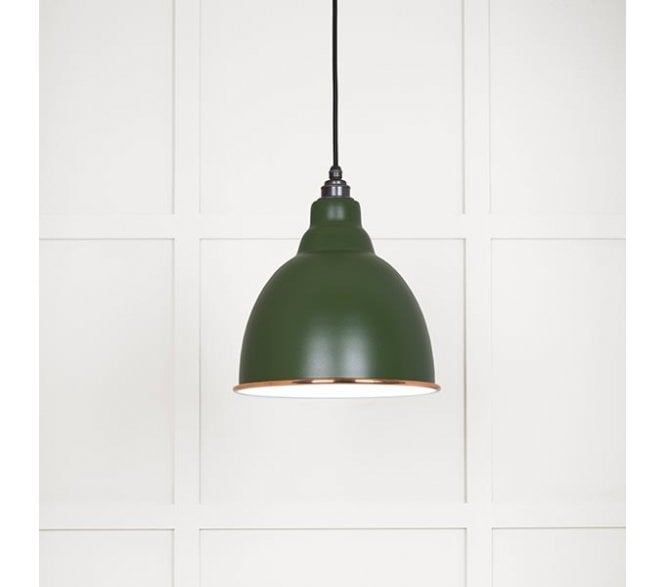 From The Anvil 49507H Brindley Light Pendant - Heath & White Gloss