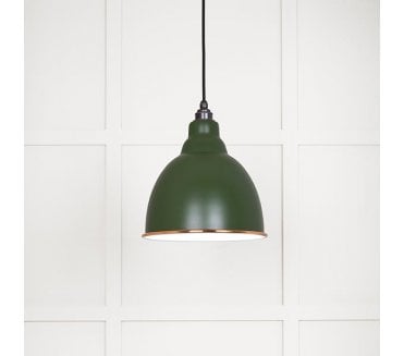 From The Anvil 49507H Brindley Light Pendant - Heath & White Gloss