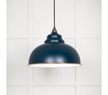 From The Anvil 49508DU Harborne Light Pendant - Dusk & White Gloss