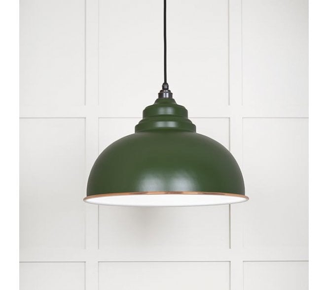 From The Anvil 49508H Harborne Light Pendant - Heath & White Gloss