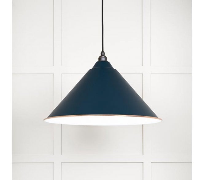 From The Anvil 49510DU Hockley Light Pendant - Dusk & White Gloss
