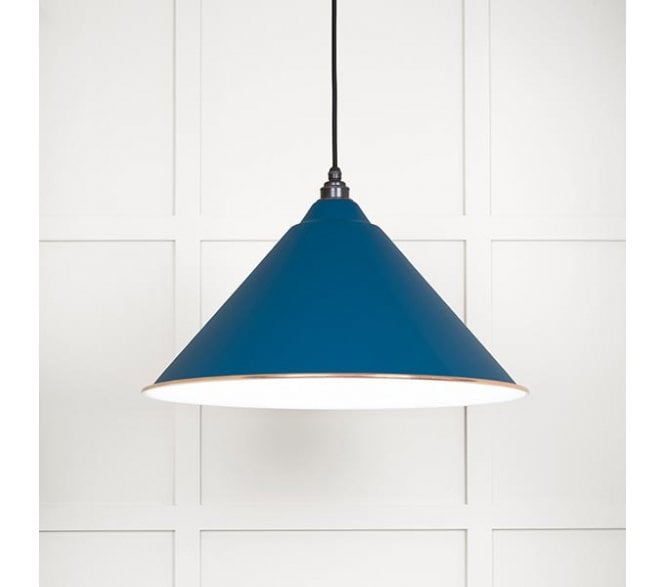 From The Anvil 49510U Hockley Light Pendant - Upstream & White Gloss