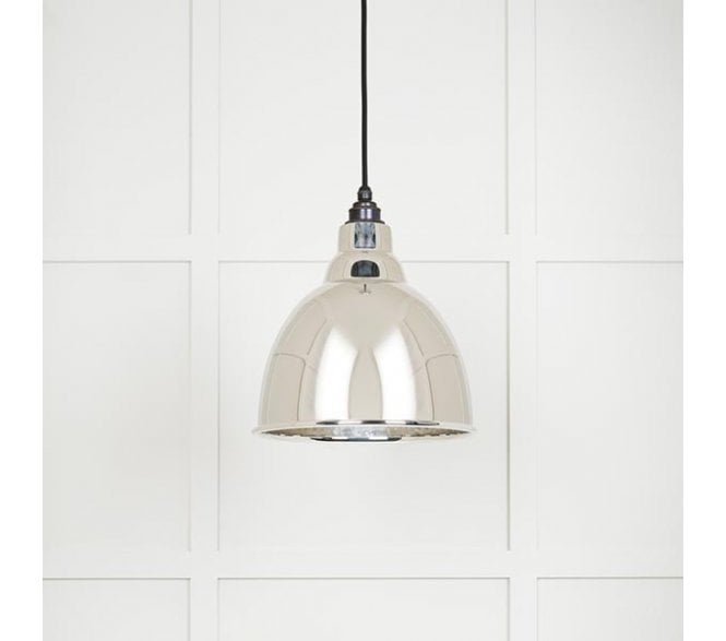 From The Anvil 49511 Brindley Light Pendant Hammered Nickel - Hammered Nickel