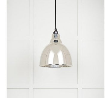 From The Anvil 49511 Brindley Light Pendant Hammered Nickel - Hammered Nickel