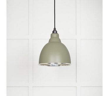 From The Anvil 49511TU Brindley Light Pendant - Tump & Hammered Nickel