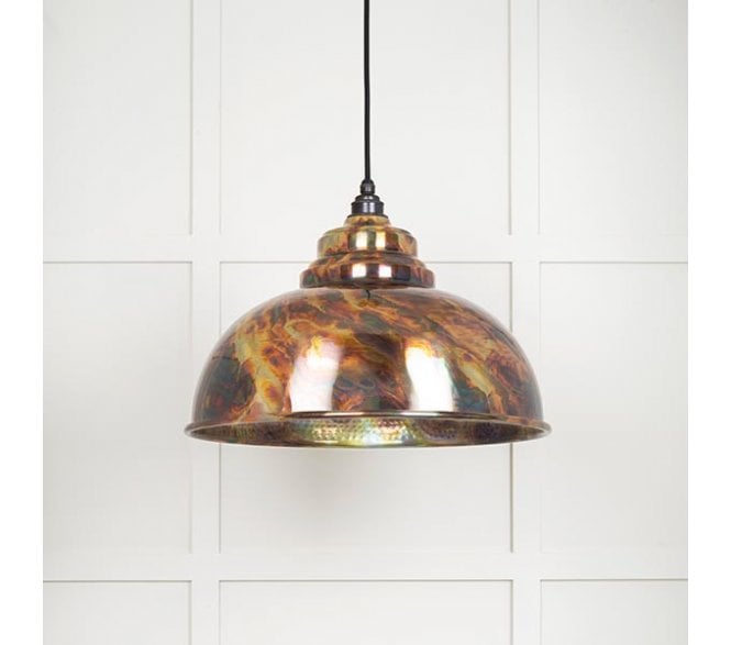 From The Anvil 49516 Harbourne Light Pendant - Burnished