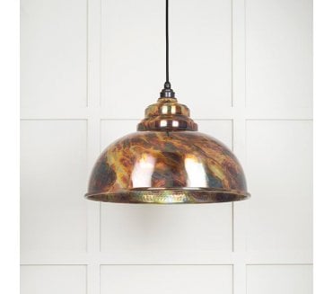 From The Anvil 49516 Harbourne Light Pendant - Burnished