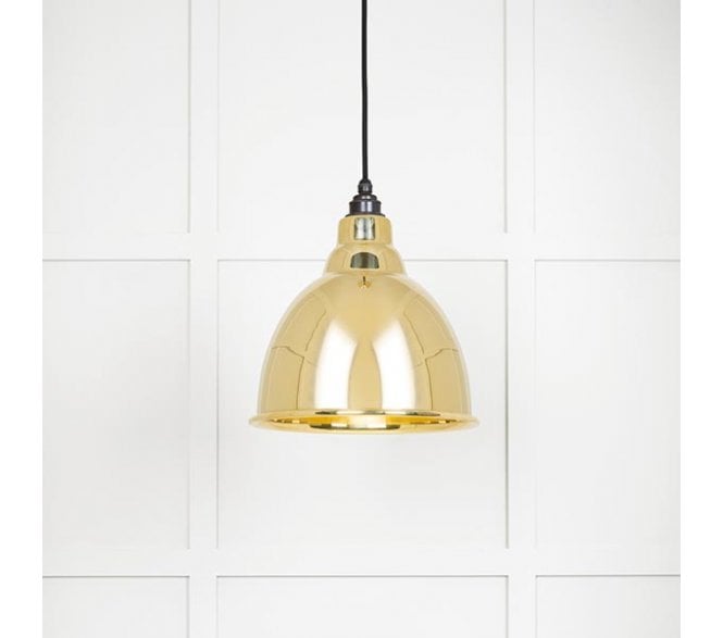 From The Anvil 49518 Brindley Light Pendant - Smooth Brass