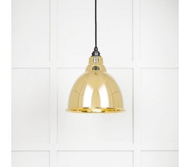 From The Anvil 49518 Brindley Light Pendant - Smooth Brass