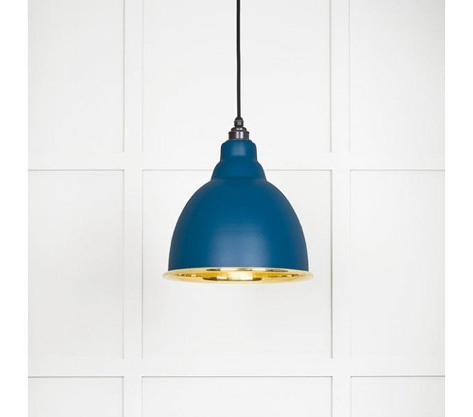From The Anvil 49518U Brindley Light Pendant - Upstream & Smooth Brass