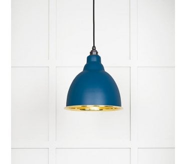 From The Anvil 49518U Brindley Light Pendant - Upstream & Smooth Brass