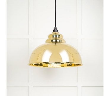 From The Anvil 49522 Harborne Light Pendant - Smooth Brass