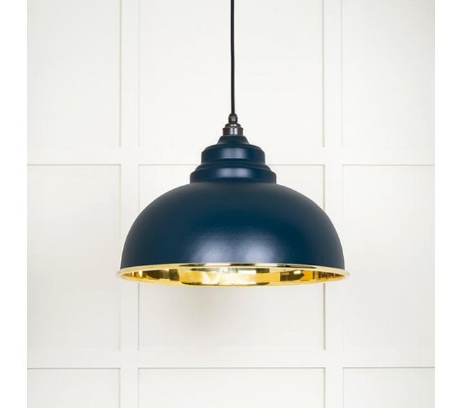 From The Anvil 49522DU Harborne Light Pendant - Dusk & Smooth Brass