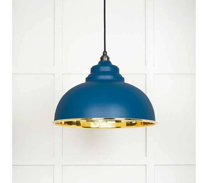From The Anvil 49522U Harborne Light Pendant - Upstream & Smooth Brass